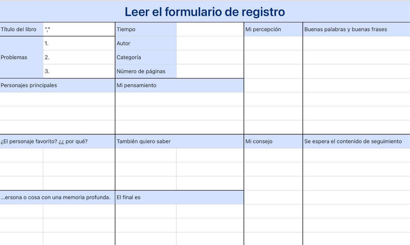 Leer el formulario de registro